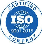 ISO 9001:2015 certified